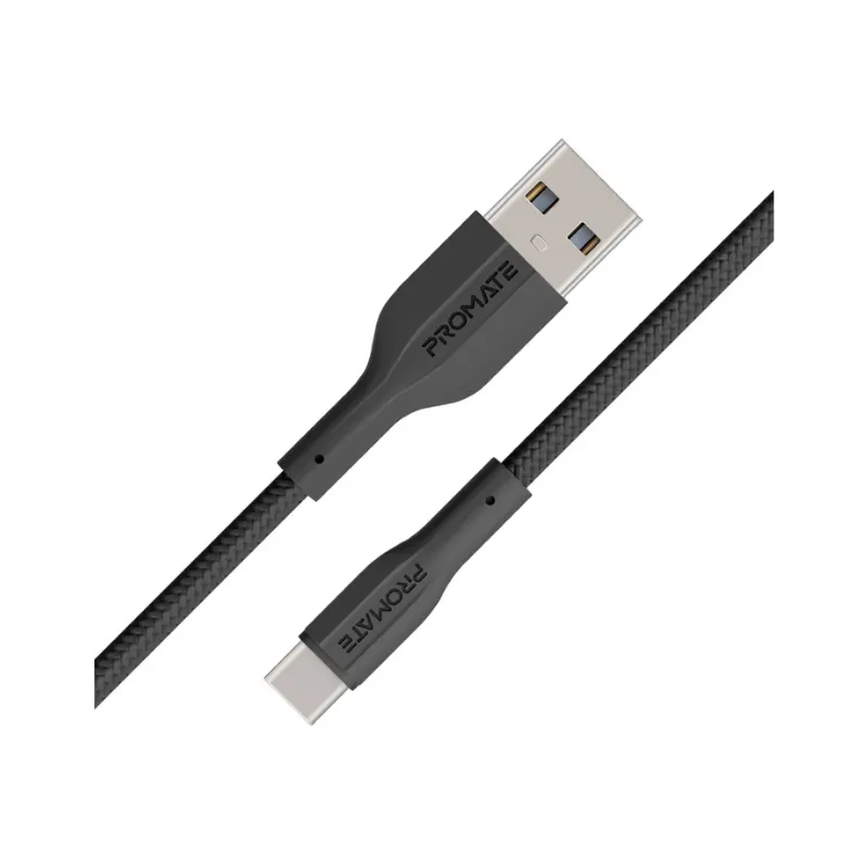 Promate XCord-AC.BLACK Charge USB-C Cable