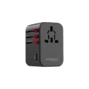 Promate TripMate - GaN65, Multi-Port Travel Adapter