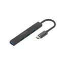 Promate LITEHUB-4.Grey, USB-C Data Hub