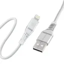 Promate PowerLine-Ai120. White, Data Sync & Charge Cable