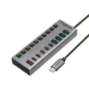 Promate GegaHub-5G, Multi-Port 5Gbps Data & Charging Hub