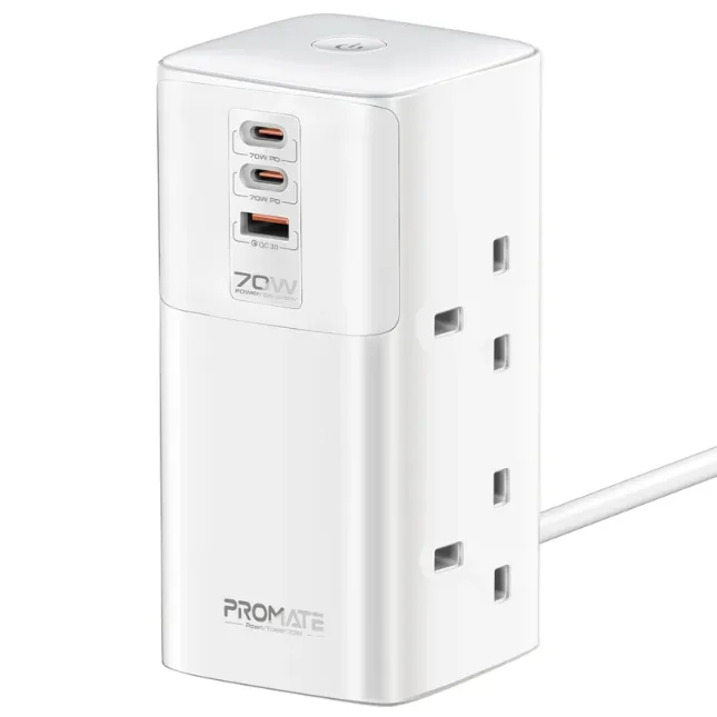 Promate  PowerTower-70W, Charging Station