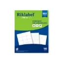 Riklabel Sticky Label A4, 16 Pieces