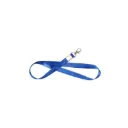 Nylon Lanyard & Metal Trigger Clip Pack Of 50, Blue