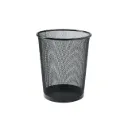 Metal Black Bin , Small