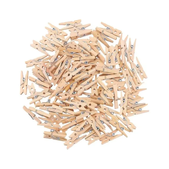 Wooden Clips Mini For Crafts