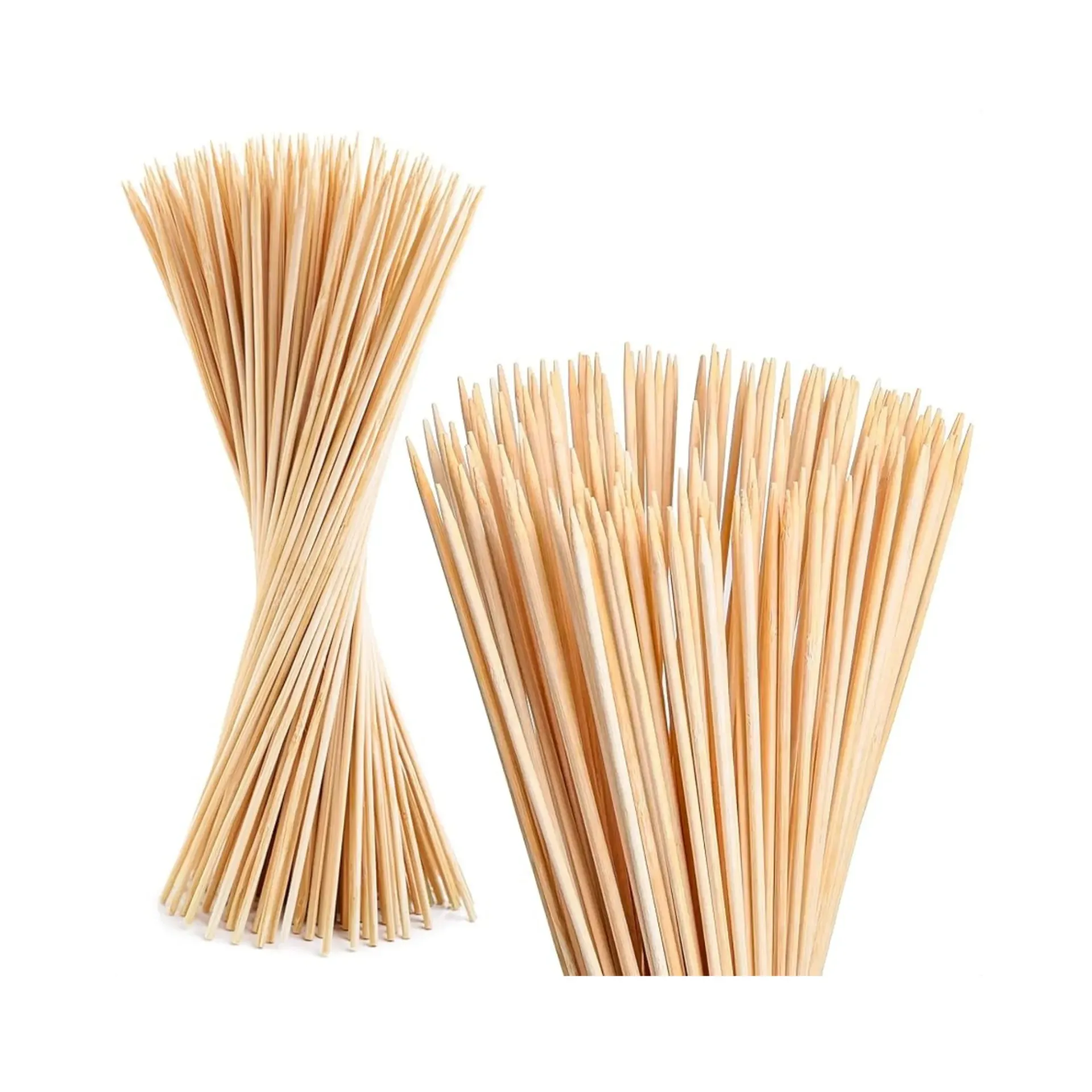 Bamboo Skewers Stick, Small Size, 50Pcs