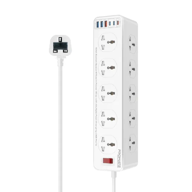 Promate PowerMatrix2-5M.uk, Power Strip