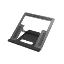Promate DeskMate-5.SILVER, Adjustable Laptop Stand