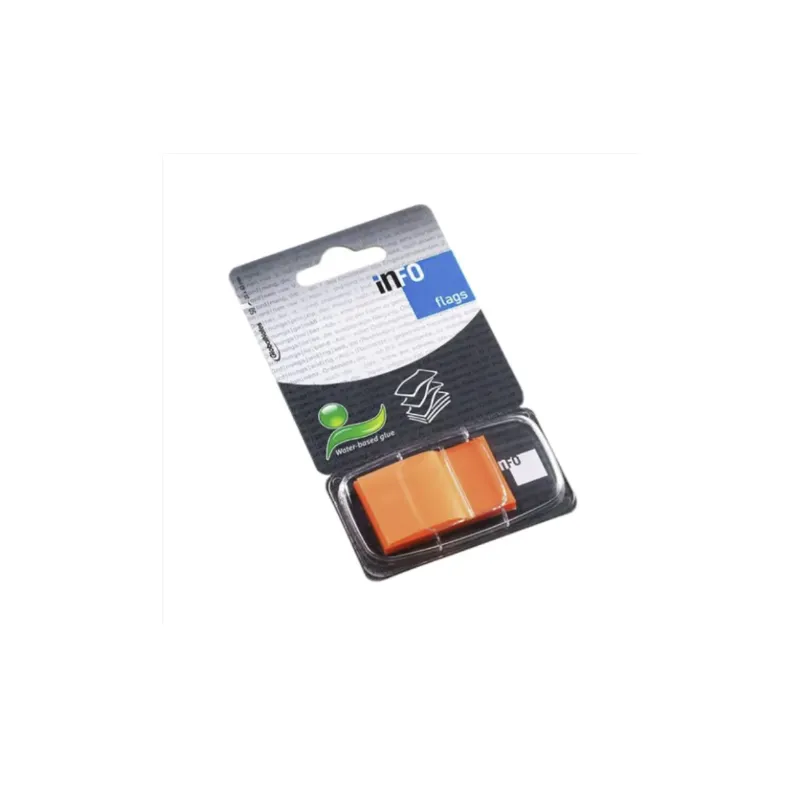 Info Flags Sticky Notes Colored Transparent (Light blue)