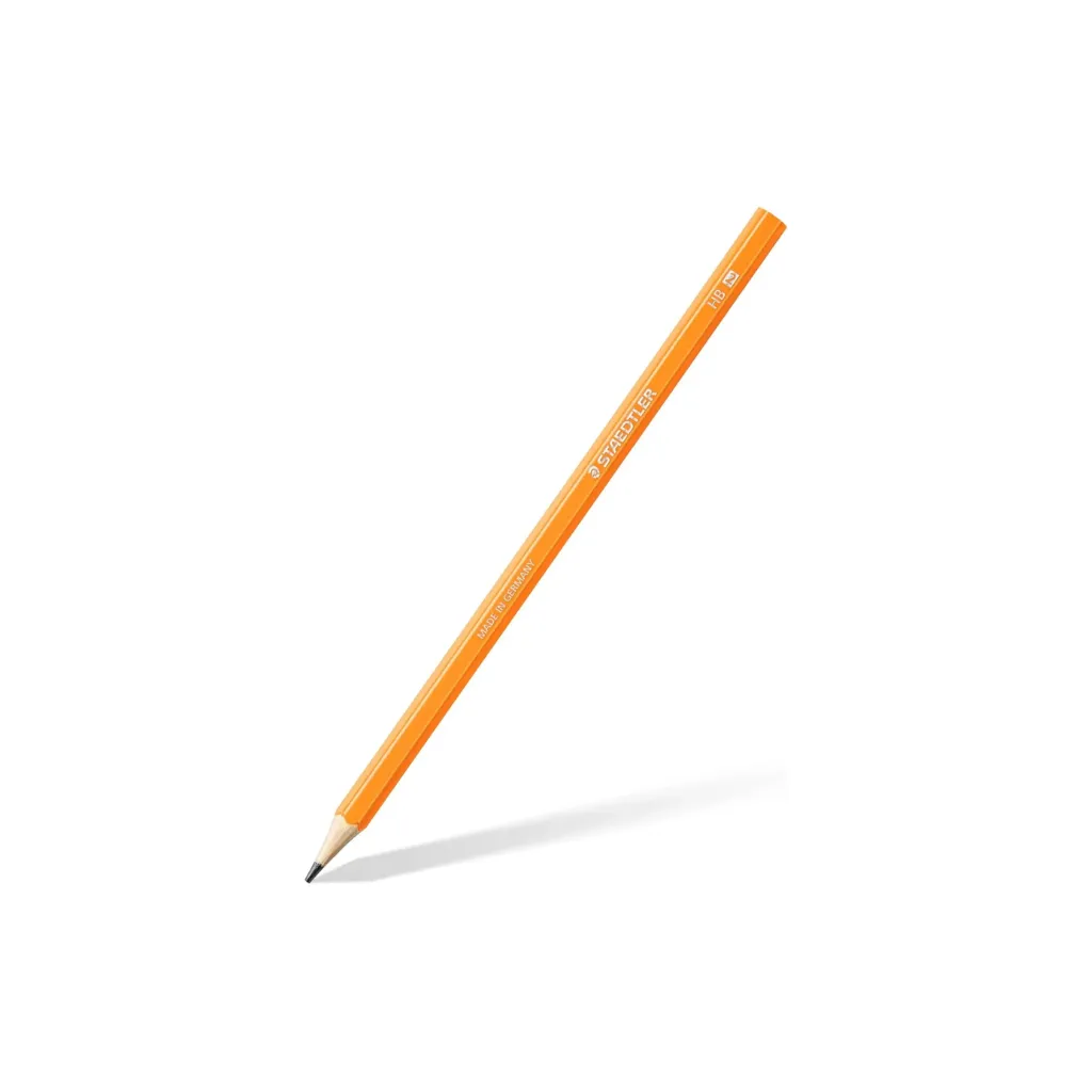 Staedtler 180 HB-F4 Pencil Wopex HB, Pack of 12, Neon Orange