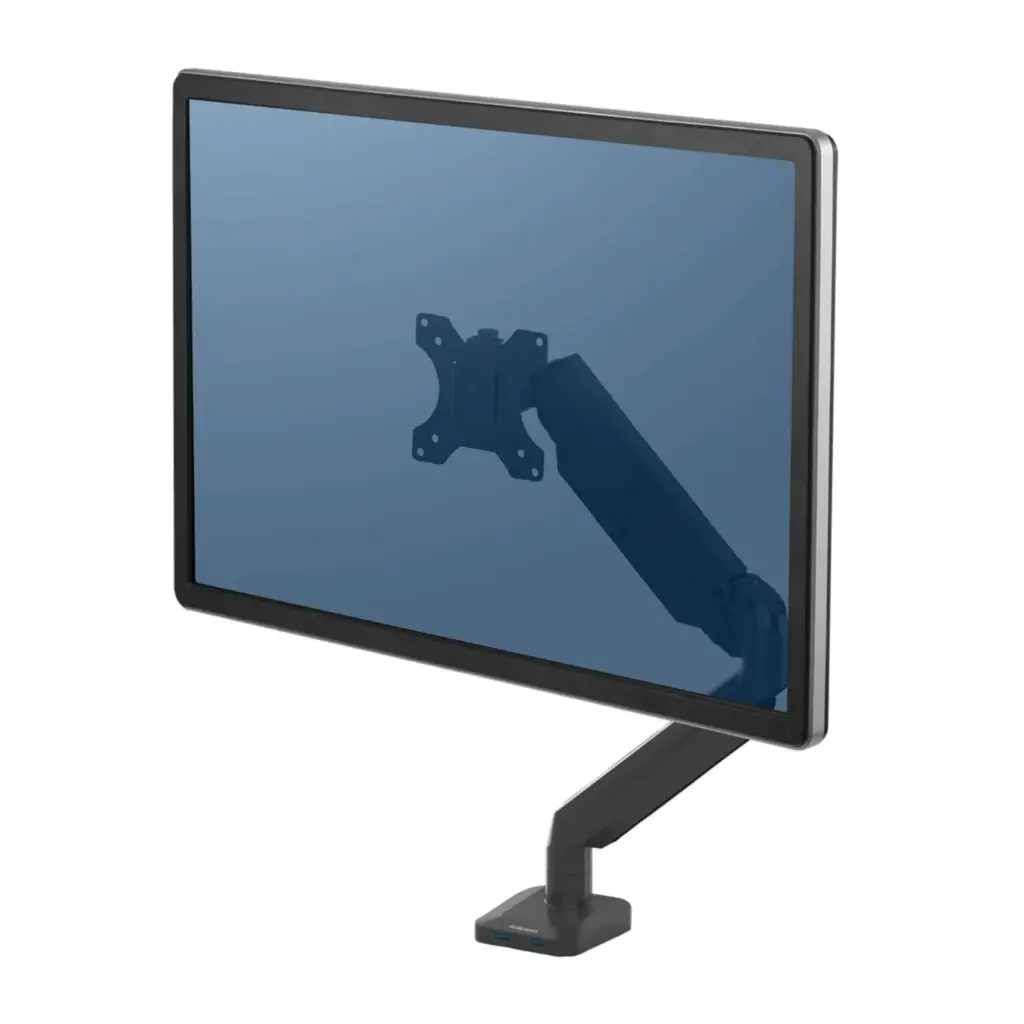 Fellowes Platinum Series Single Adjustable Monitor Arm